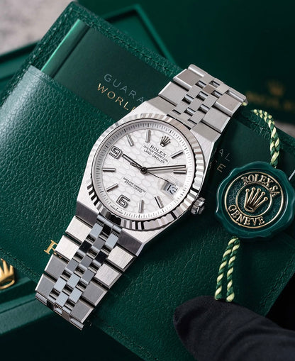 Rolex Land-Dweller white dial 40mm
