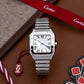 Santos de Cartier White dial medium size