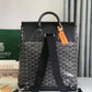 Goyard Alpin MM Backpack Black Goyardine Canvas