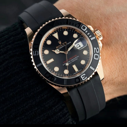 Rolex Yacht-Master Rose Gold Black Dial 40mm