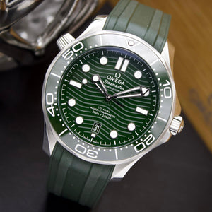 Omega Seamaster 300m green dial