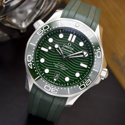 Omega Seamaster 300m green dial