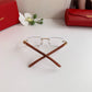 Cartier Decor C Wood frame yellow gold