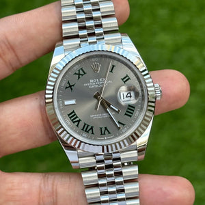 Rolex Datejust “Wimbledon” Jubilee bracelet 41mm