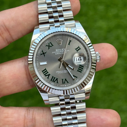 Rolex Datejust “Wimbledon” Jubilee bracelet 41mm