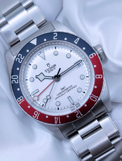 Tudor Black Bay GMT “Pepsi” White Dial 41mm