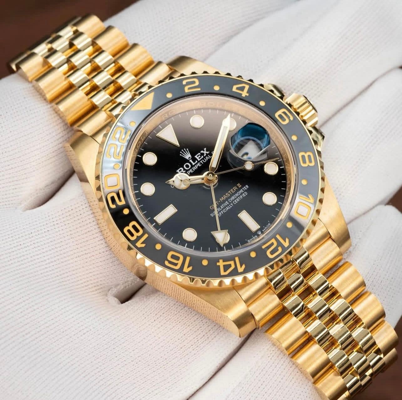 その他 GOLD MASTER CLASS Rolex GMT Master-II “Zombie” FULL GOLD 40mm