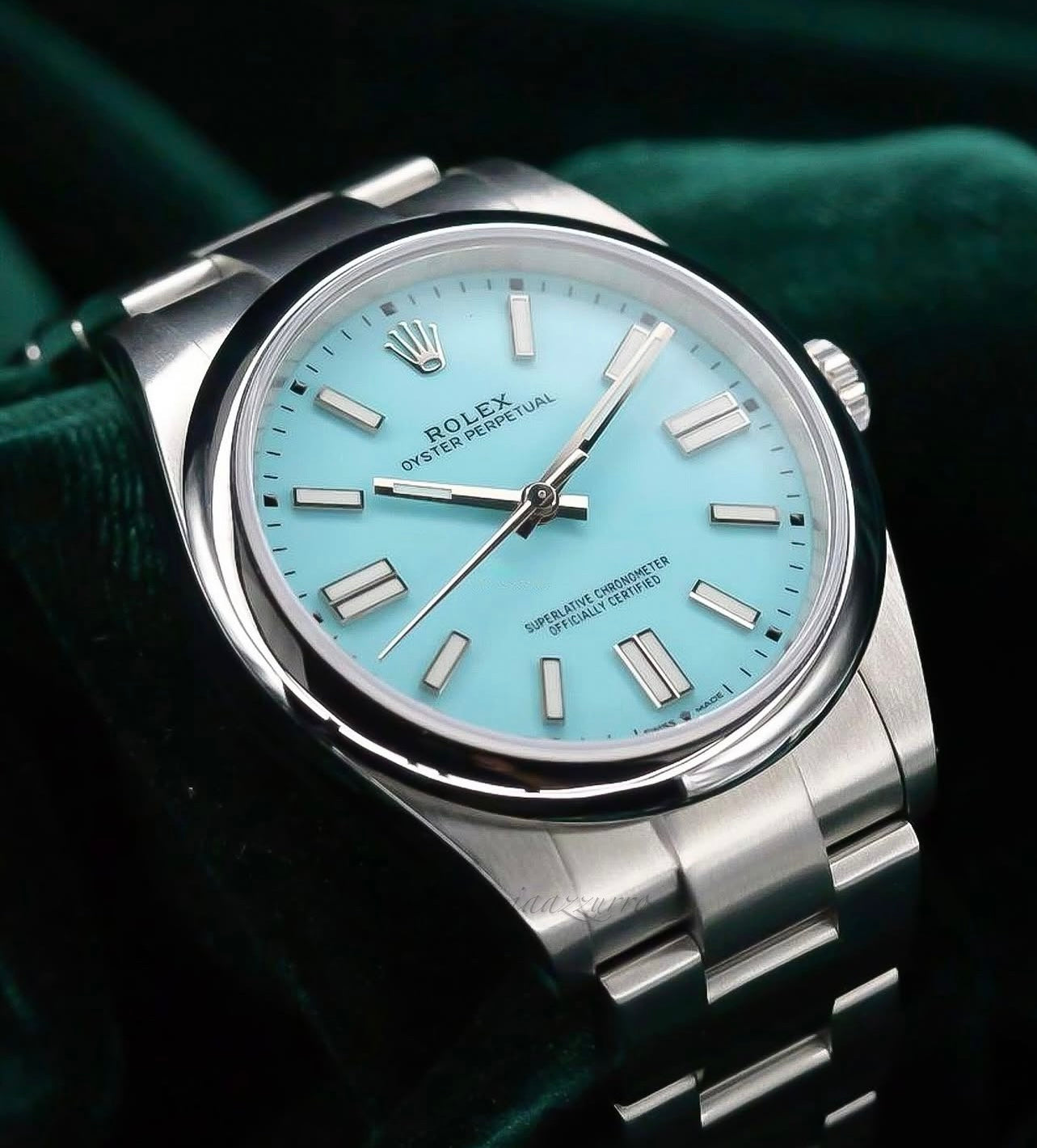 Rolex Oyster perpetual “Tiffany” 41mm
