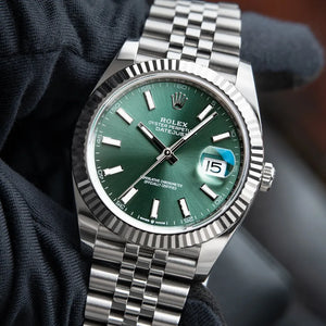Rolex Datejust Mint dial Jubilee bracelet 41mm