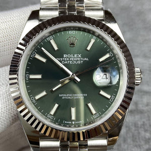 Rolex Datejust Mint dial Jubilee bracelet 41mm