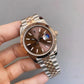 Rolex Datejust Chocolate dial Jubilee bracelet 41mm