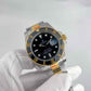 Rolex submariner 2 tone black dial