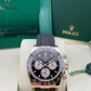 Rolex Daytona Rose Gold Black dial New model 4131 Oysterflex