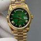 Rolex Day-Date Yellow Gold Green Ombré Dial 40mm