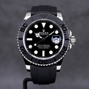 Rolex Yacht-Master White Gold Black Dial 40mm
