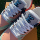 Louis Vuitton LV Trainer Men's Sneakers Luxury Green Orange