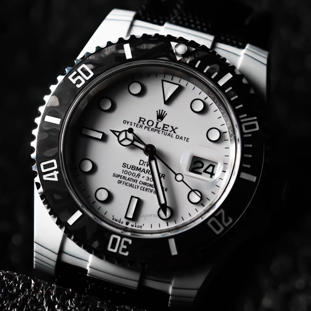 Rolex Submariner “DIW” White Carbon 40mm