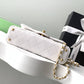 Chanel Mini Rectangular Top Handle Flap Bag – White Lambskin (Ultra Premium)